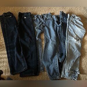 Assorted Denim Jeans Collection boys size 12